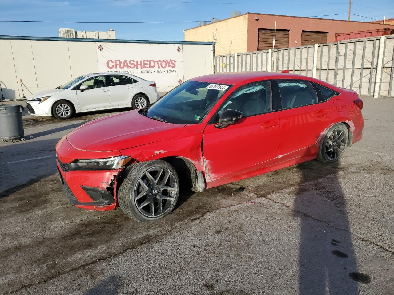 2022 Honda Civic VIN 2HGFE2F53NH504315