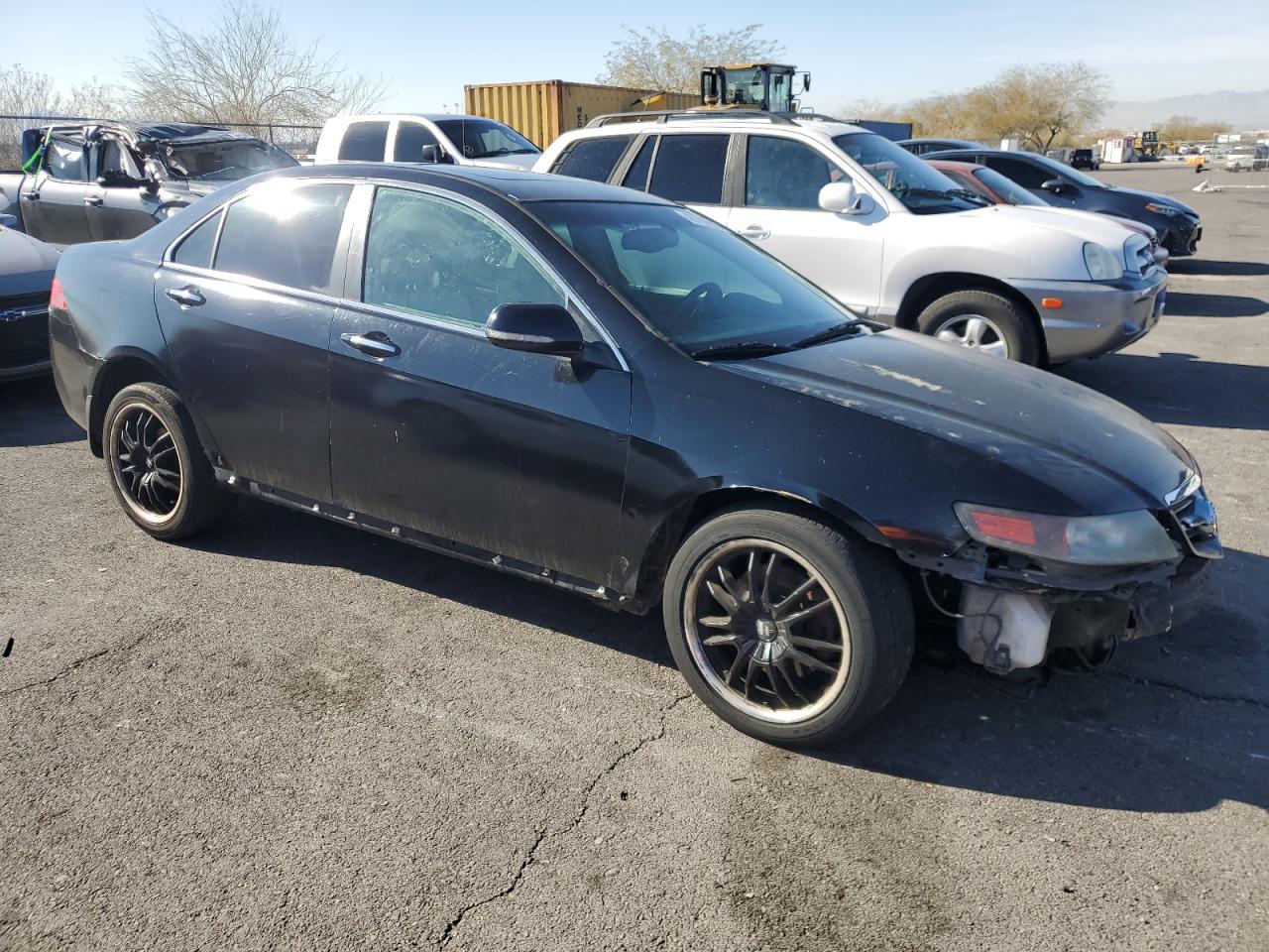 2005 Acura TSX VIN JH4CL96805C010957 Copart auction photo, front end damage thumbnail 4