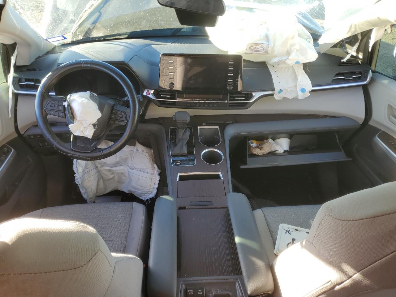2022 Toyota Sienna VIN 5TDKRKEC1NS099431 Copart auction photo, all over damage thumbnail 8
