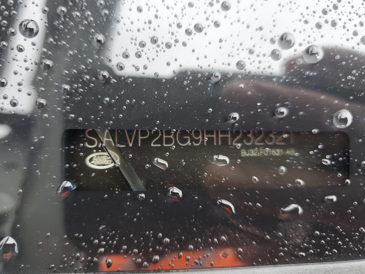 2017 Land Rover Range Rover VIN SALVP2BG9HH232321 Copart auction photo, all over damage thumbnail 15