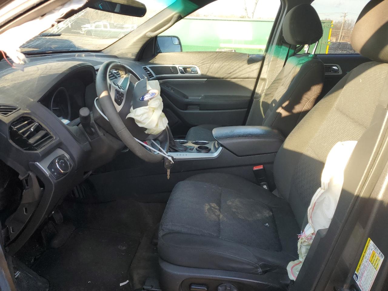 2013 Ford Explorer VIN 1FM5K7D88DGC58378 Copart auction photo, front end / undercarriage damage thumbnail 7