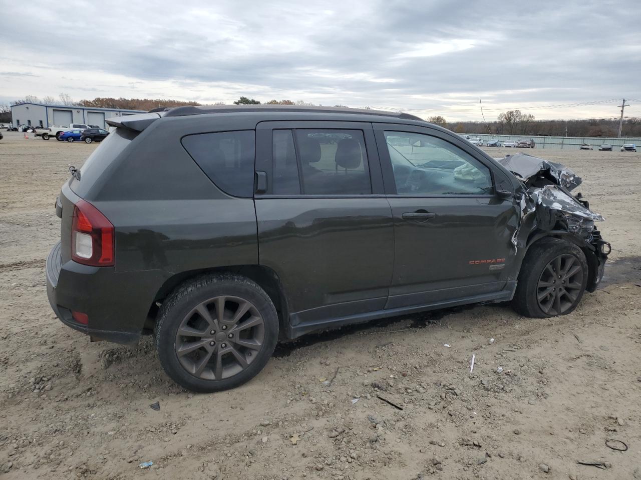 2017 Jeep Compass VIN 1C4NJCBB2HD132541 Copart auction photo, all over damage thumbnail 3