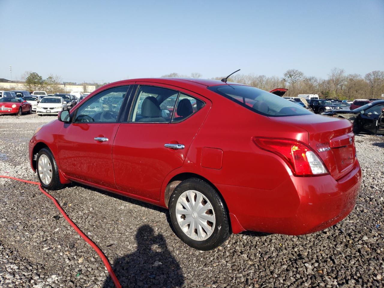 2012 Nissan Versa VIN 3N1CN7AP4CL927855 Copart auction photo, front end damage thumbnail 2