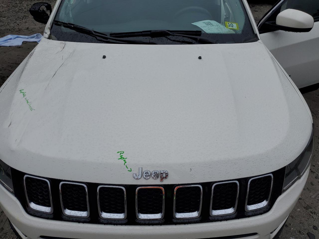 2017 Jeep Compass VIN 3C4NJDBB4HT657553 Copart auction photo, front end / minor dent/scratches damage thumbnail 12