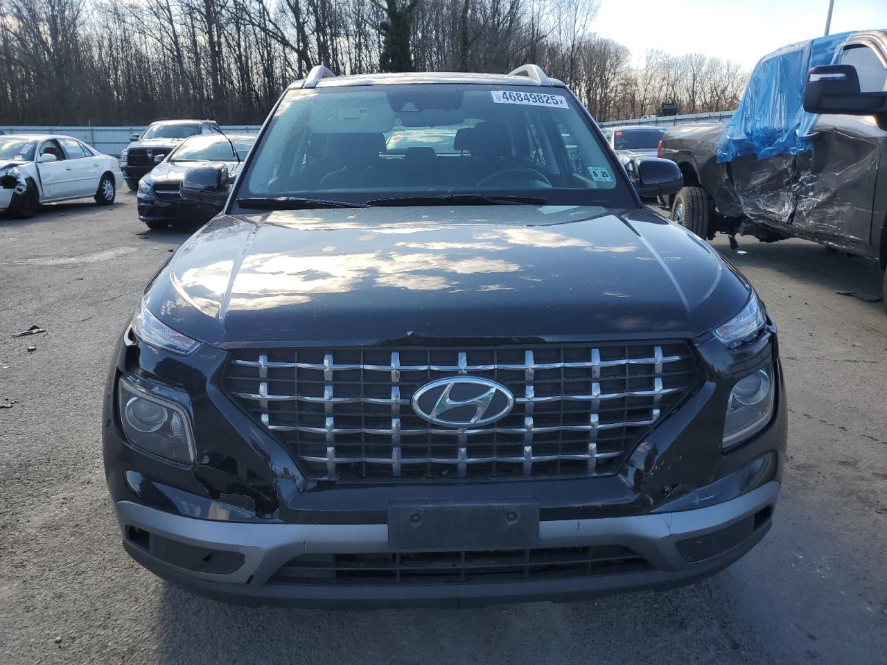 2020 Hyundai Venue VIN KMHRC8A30LU031411 Copart auction photo, front end damage thumbnail 5