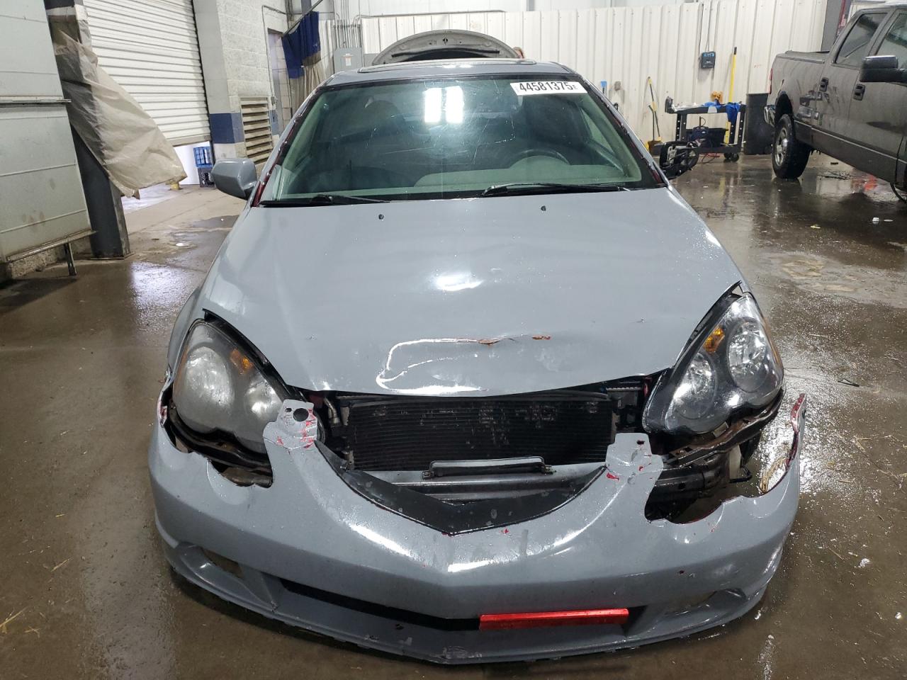 2003 Acura RSX VIN JH4DC53803C005885 Copart auction photo, front end / side damage thumbnail 5