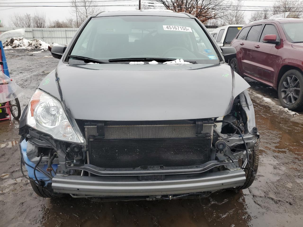 2010 Honda CR-V VIN 5J6RE4H51AL041540 Copart auction photo, front end / minor dent/scratches damage thumbnail 5