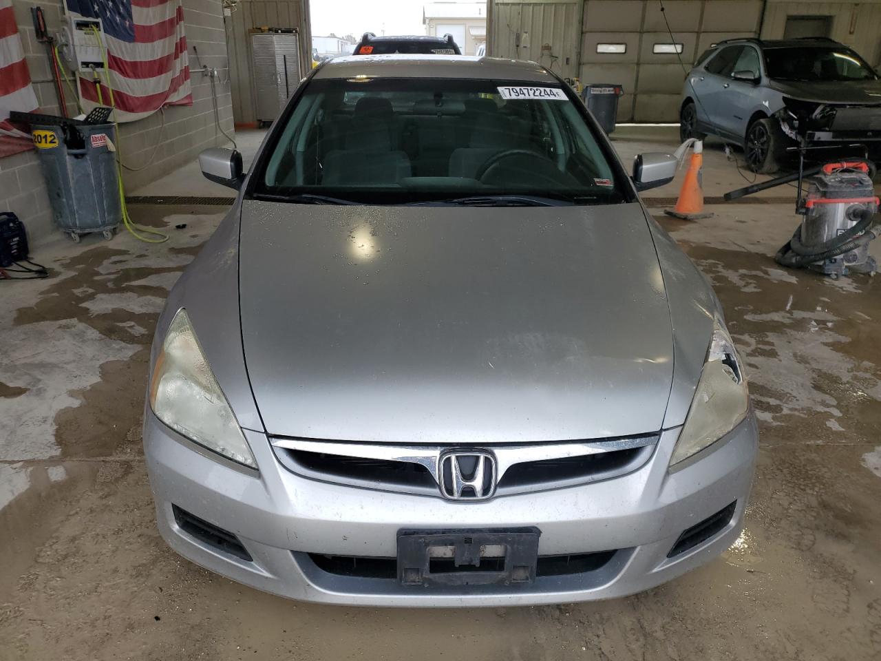 2006 Honda Accord VIN 1HGCM56396A088695 Copart auction photo, front end / side damage thumbnail 5
