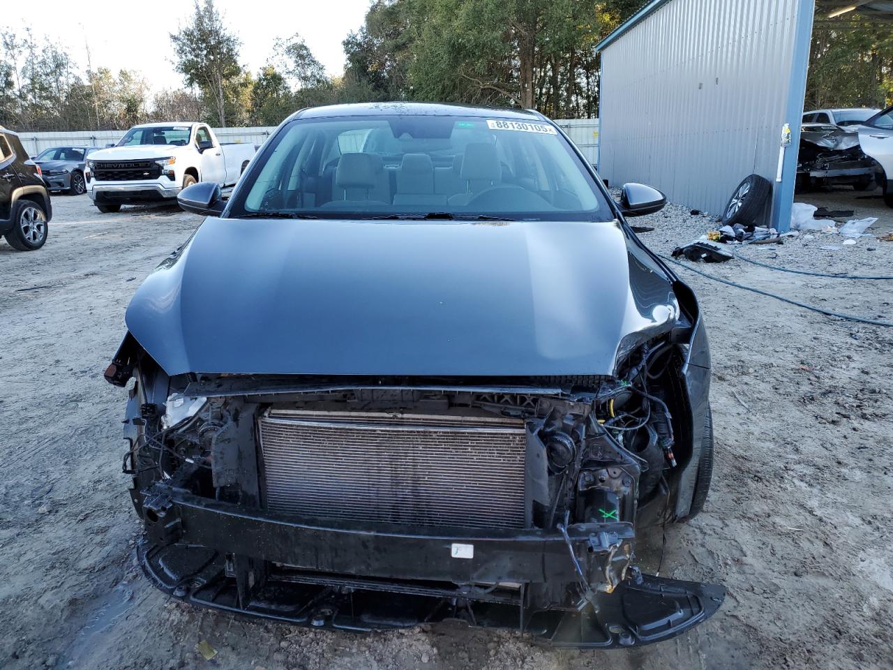 2021 KIA Forte VIN 3KPF24AD0ME357477 Copart auction photo, front end damage thumbnail 5