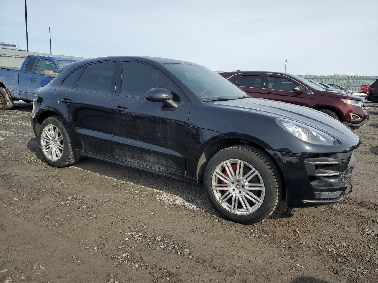 2015 Porsche Macan VIN WP1AF1A54FLB93424 Copart auction photo, front end / minor dent/scratches damage thumbnail 4