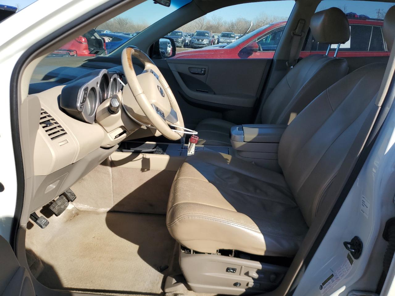 2007 Nissan Murano VIN JN8AZ08W07W642118 Copart auction photo, front end damage thumbnail 7