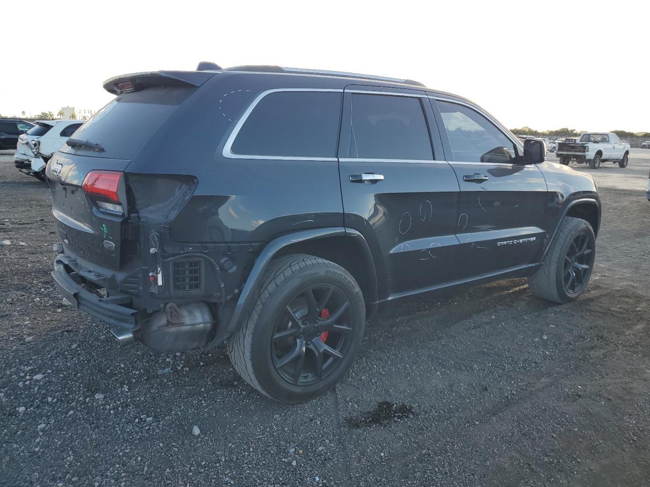 2014 Jeep Grand Cherokee VIN 1C4RJECG3EC212052 Copart auction photo, rear end damage thumbnail 3