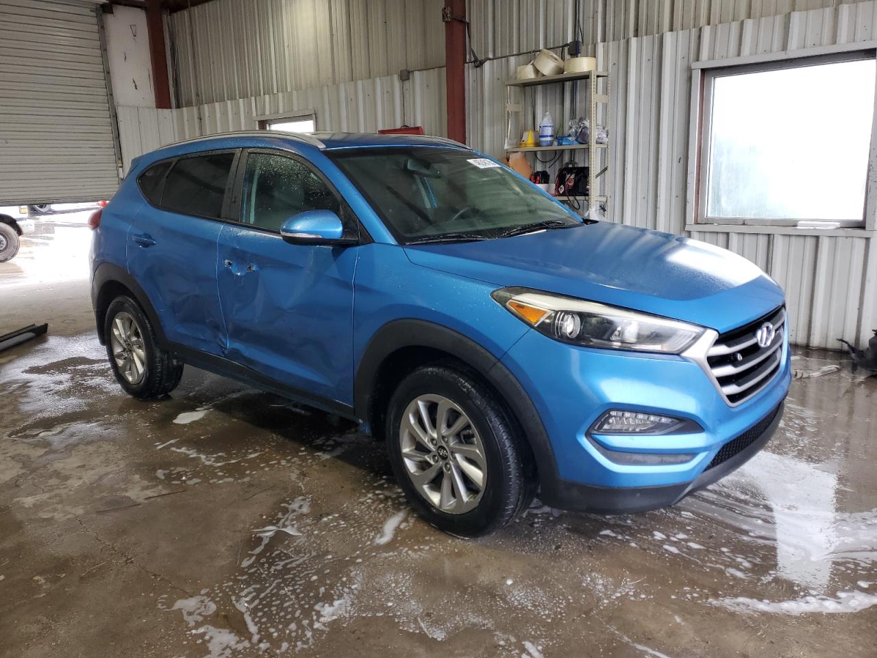 2018 Hyundai Tucson VIN KM8J33A41JU604550 Copart auction photo, side damage thumbnail 4