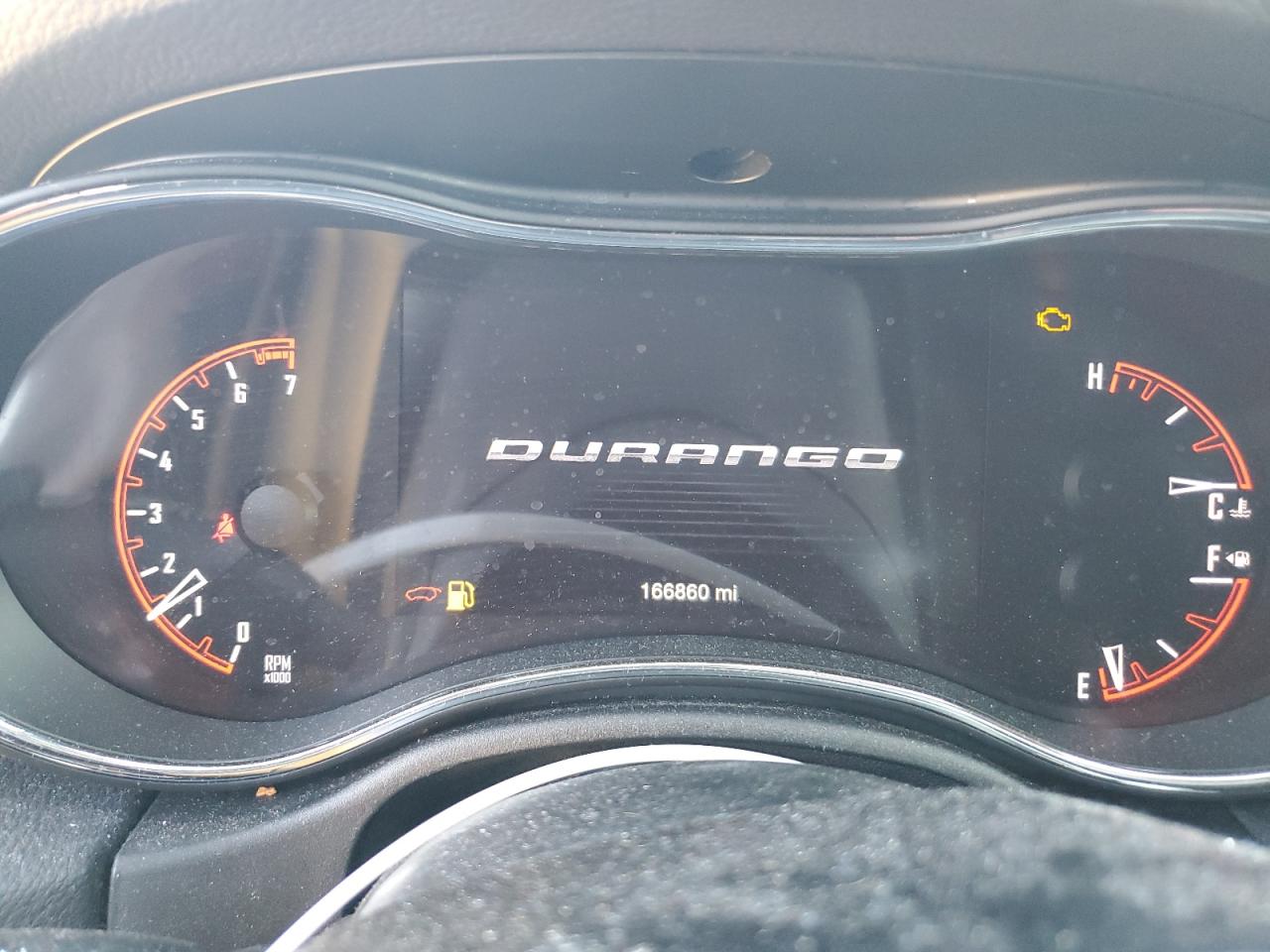 2017 Dodge Durango VIN 1C4RDJDG8HC817087 Copart auction photo, front end damage thumbnail 9