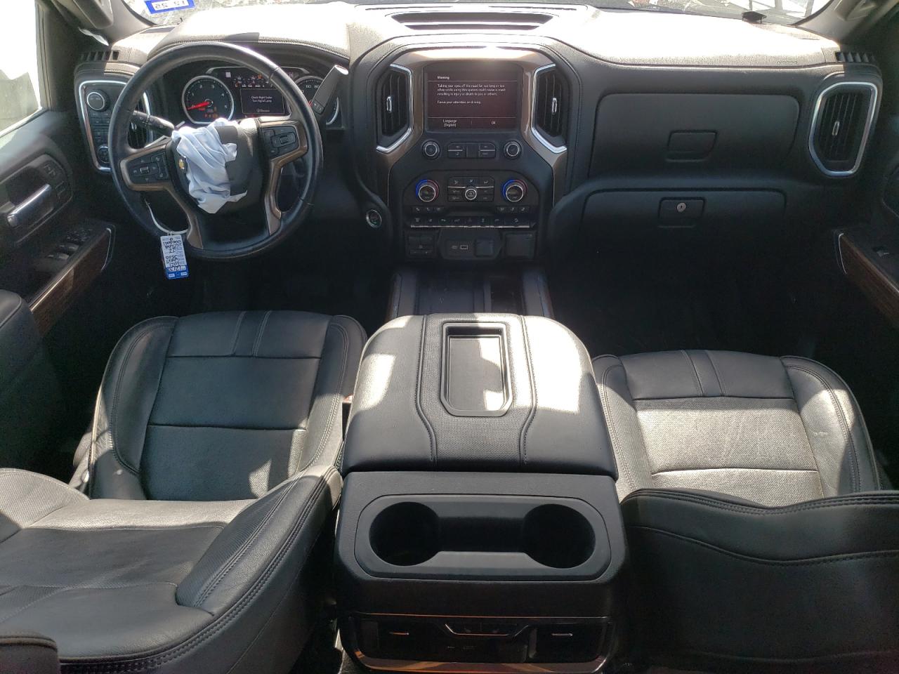 2021 Chevrolet Silverado VIN 1GC4YVEY5MF116271 Copart auction photo, front end / side damage thumbnail 8
