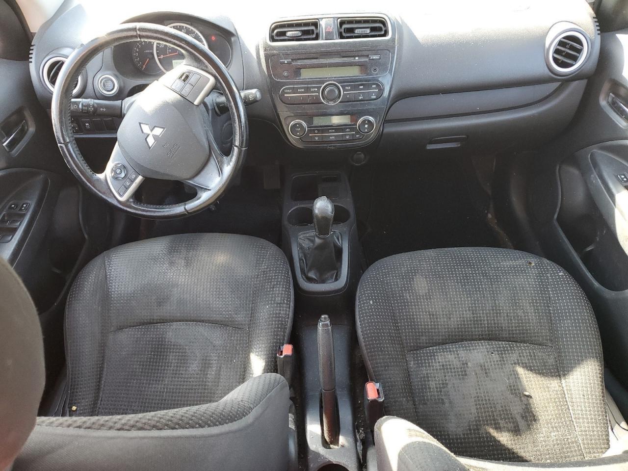 2015 Mitsubishi Mirage VIN ML32A4HJ8FH010198 Copart auction photo, all over damage thumbnail 8