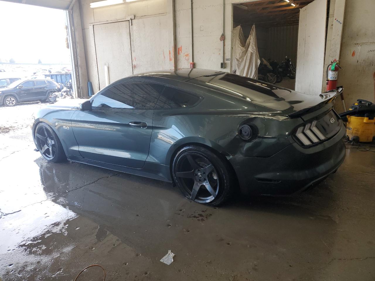 2015 Ford Mustang VIN 1FA6P8CF0F5348015 Copart auction photo, rear end / front end damage thumbnail 2