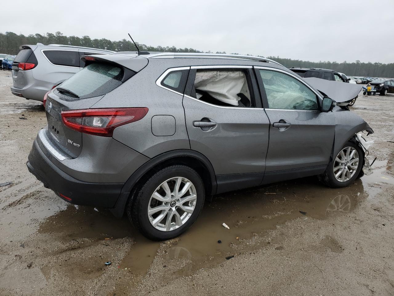 2021 Nissan Rogue VIN JN1BJ1BW2MW670541 Copart auction photo, front end damage thumbnail 3