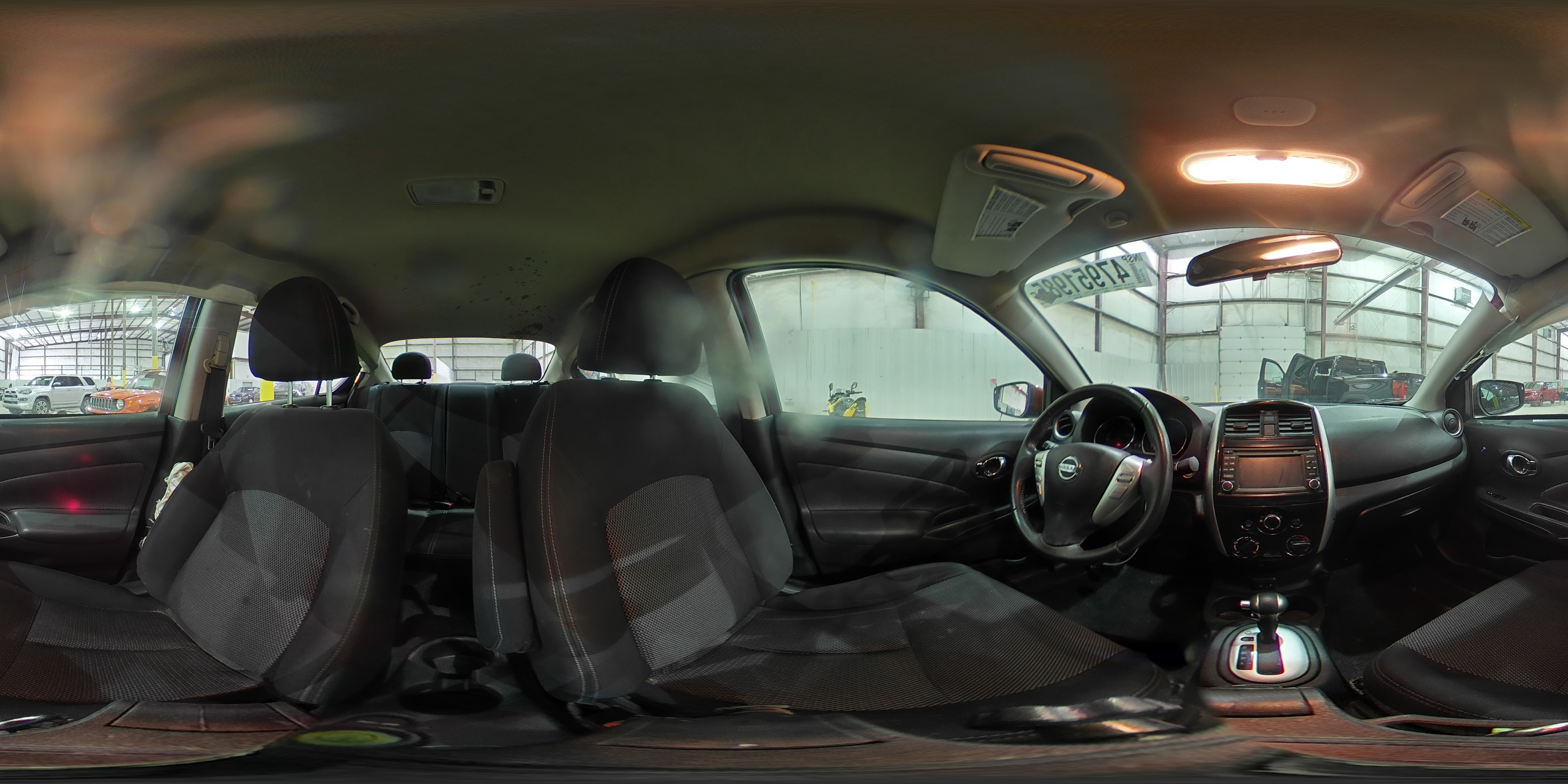 2017 Nissan Versa VIN 3N1CN7AP4HL809084 Copart auction photo, side / front end damage thumbnail 14