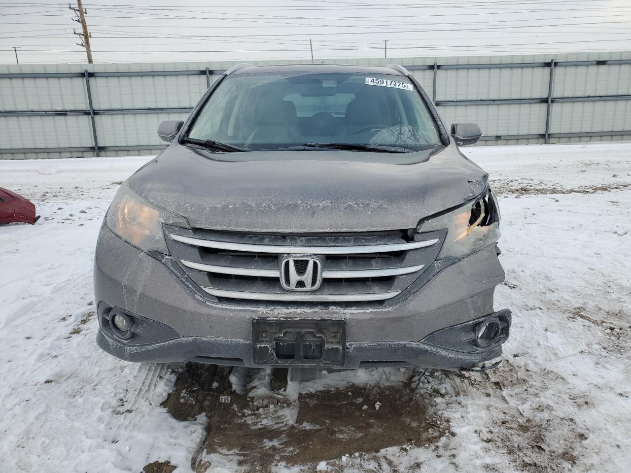 2014 Honda CR-V VIN 2HKRM4H75EH619823 Copart auction photo, front end damage thumbnail 5