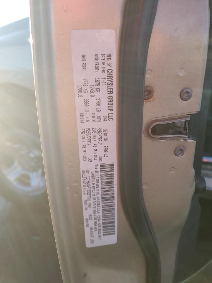 2011 Dodge RAM VIN 1D7RB1GP1BS597151 Copart auction photo, front end damage thumbnail 13