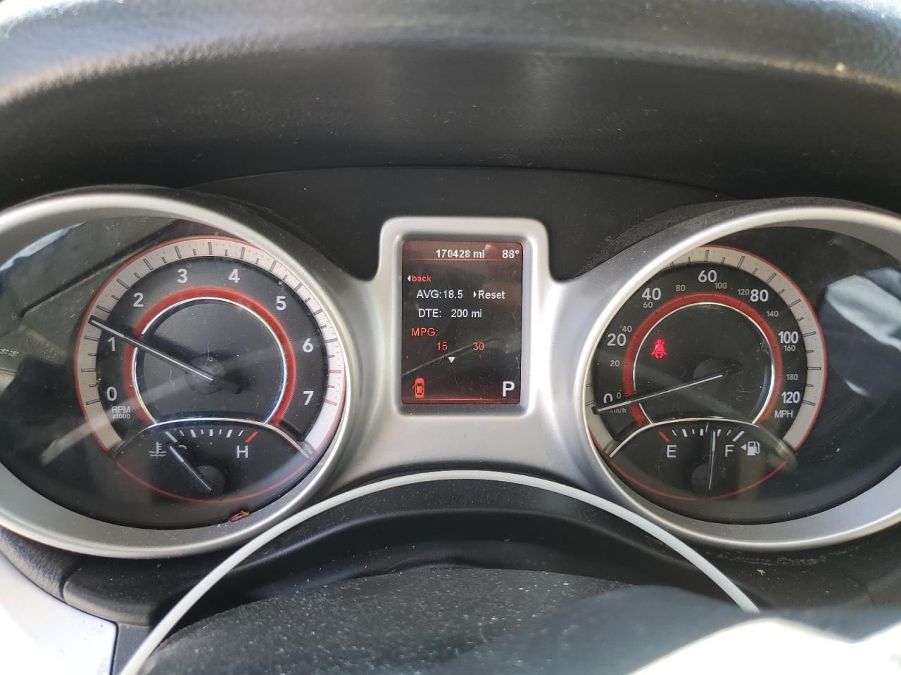 2012 Dodge Journey VIN 3C4PDCAB9CT167758 Copart auction photo, rear end damage thumbnail 9