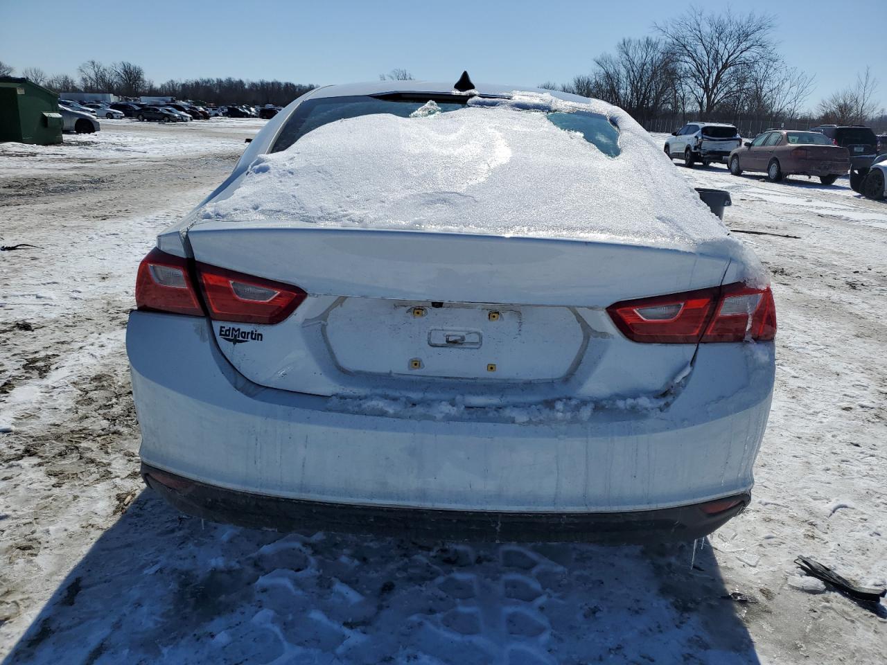 2019 Chevrolet Malibu VIN 1G1ZB5ST1KF127757 Copart auction photo, side / rear end damage thumbnail 6