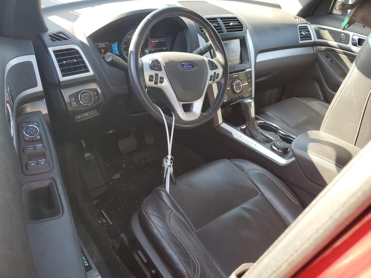 2014 Ford Explorer VIN 1FM5K8GT3EGC04784 Copart auction photo, rear end / undercarriage damage thumbnail 8