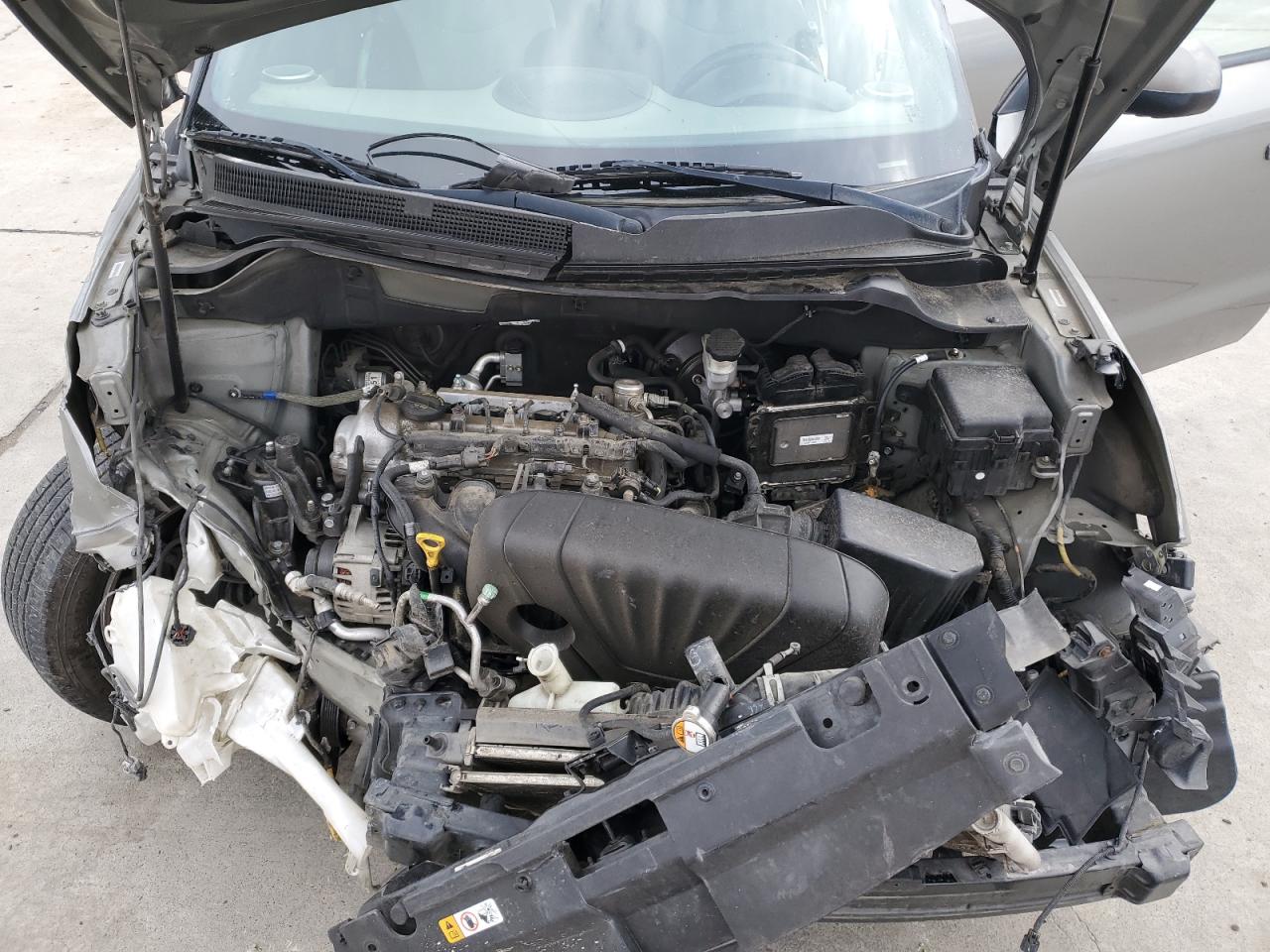 2015 KIA Soul VIN KNDJN2A25F7160229 Copart auction photo, front end / rear end damage thumbnail 12