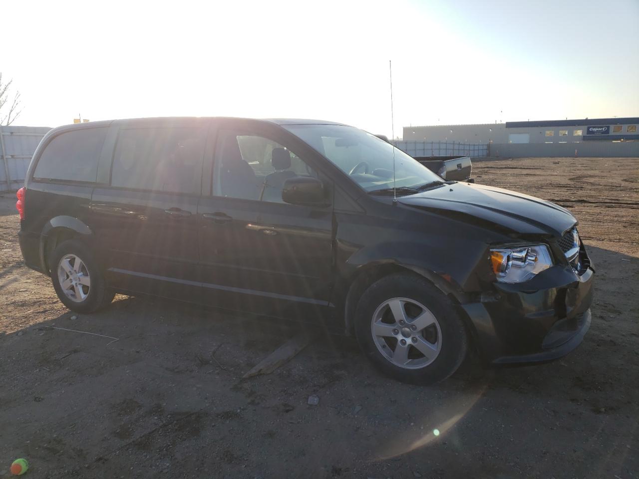 2011 Dodge Caravan VIN 2D4RN3DGXBR626314 Copart auction photo, front end damage thumbnail 4