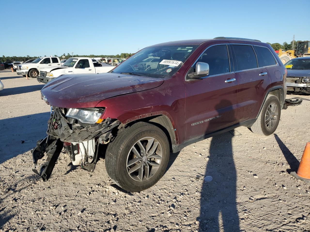 2018 Jeep Grand Cherokee VIN 1C4RJEBG1JC438554