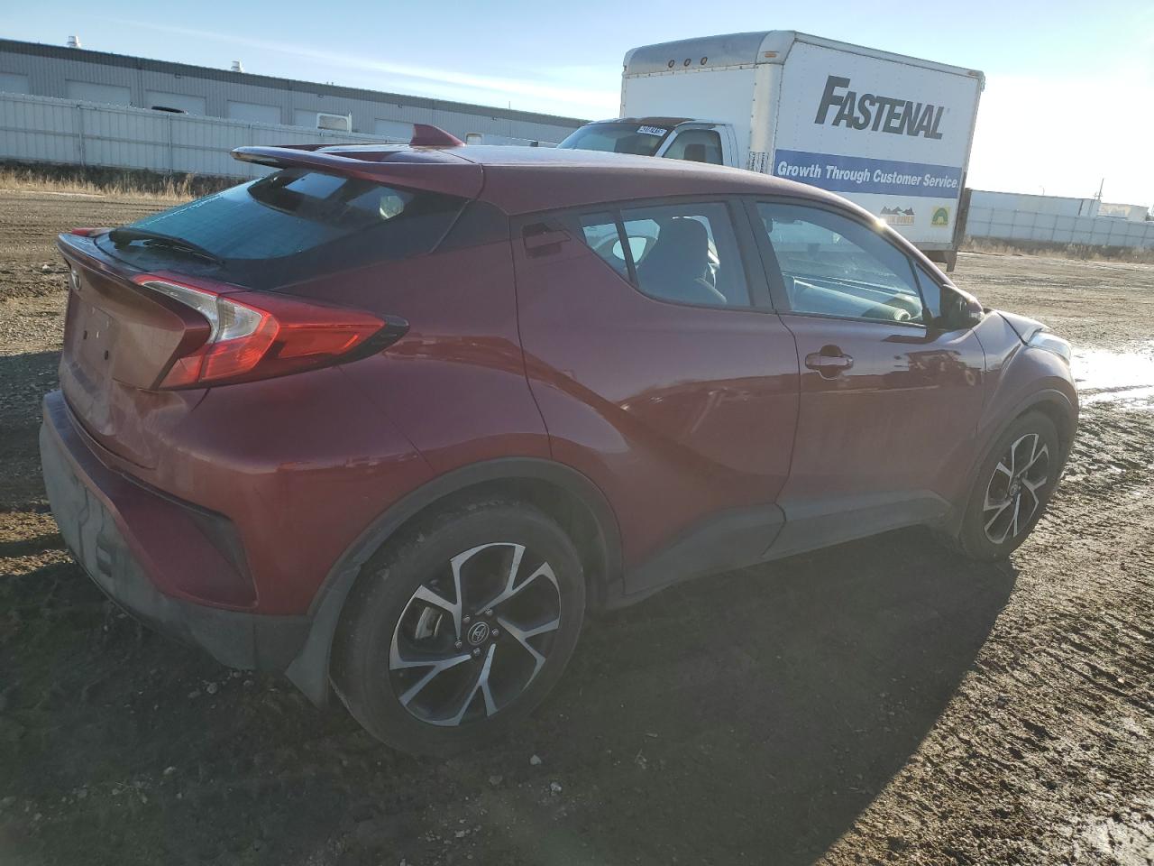 2018 Toyota C-HR VIN NMTKHMBX5JR058895 Copart auction photo, frame damage / front end damage thumbnail 3