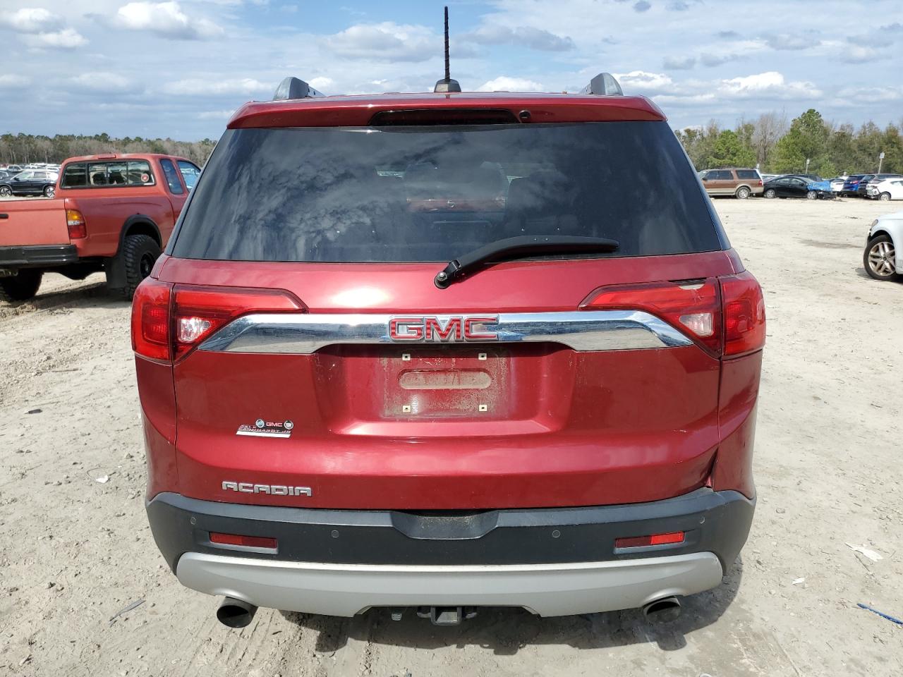 2019 GMC Acadia VIN 1GKKNMLS7KZ254841 Copart auction photo, side damage thumbnail 6