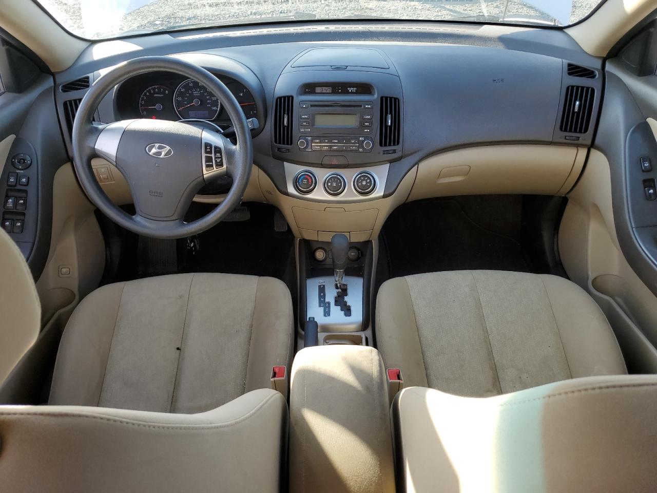 2010 Hyundai Elantra VIN KMHDU4AD9AU846213 Copart auction photo, front end damage thumbnail 8
