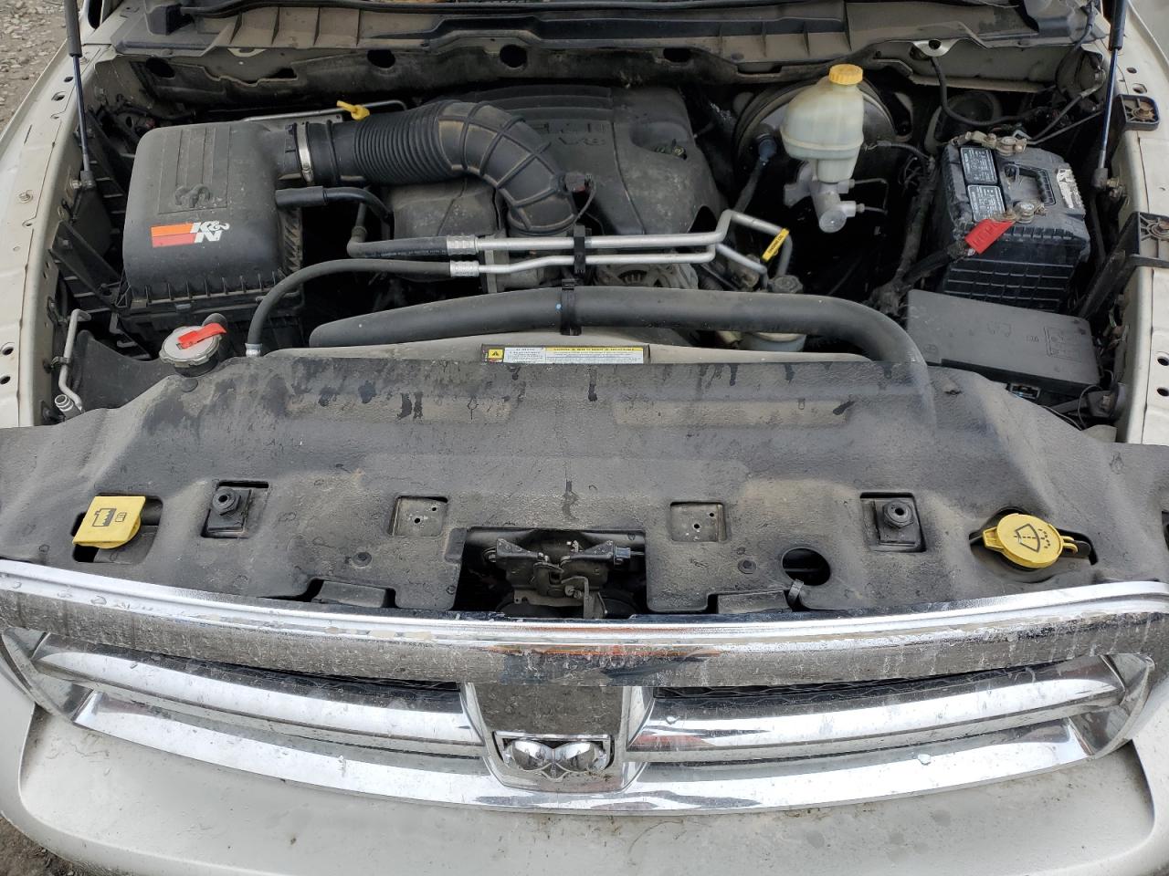 2009 Dodge RAM VIN 1D3HB13T19J527634 Copart auction photo, all over damage thumbnail 12