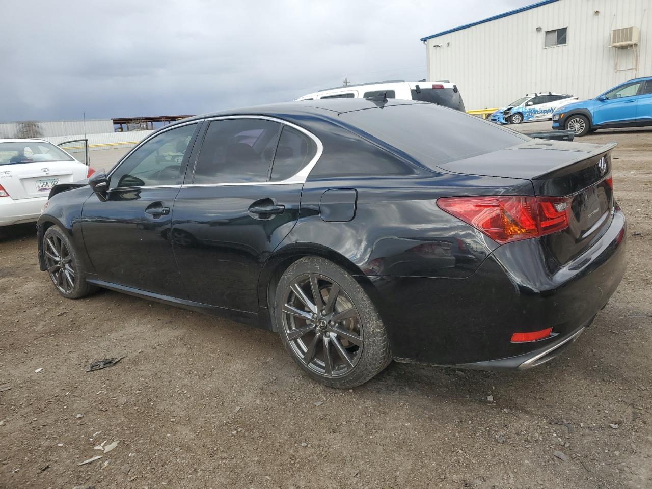 2014 Lexus GS VIN JTHBE1BL7E5042052 Copart auction photo, front end / frame damage damage thumbnail 2