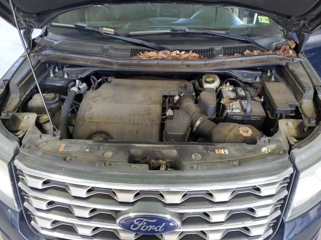 2017 Ford Explorer VIN 1FM5K8D87HGB89355 Copart auction photo, side / undercarriage damage thumbnail 14
