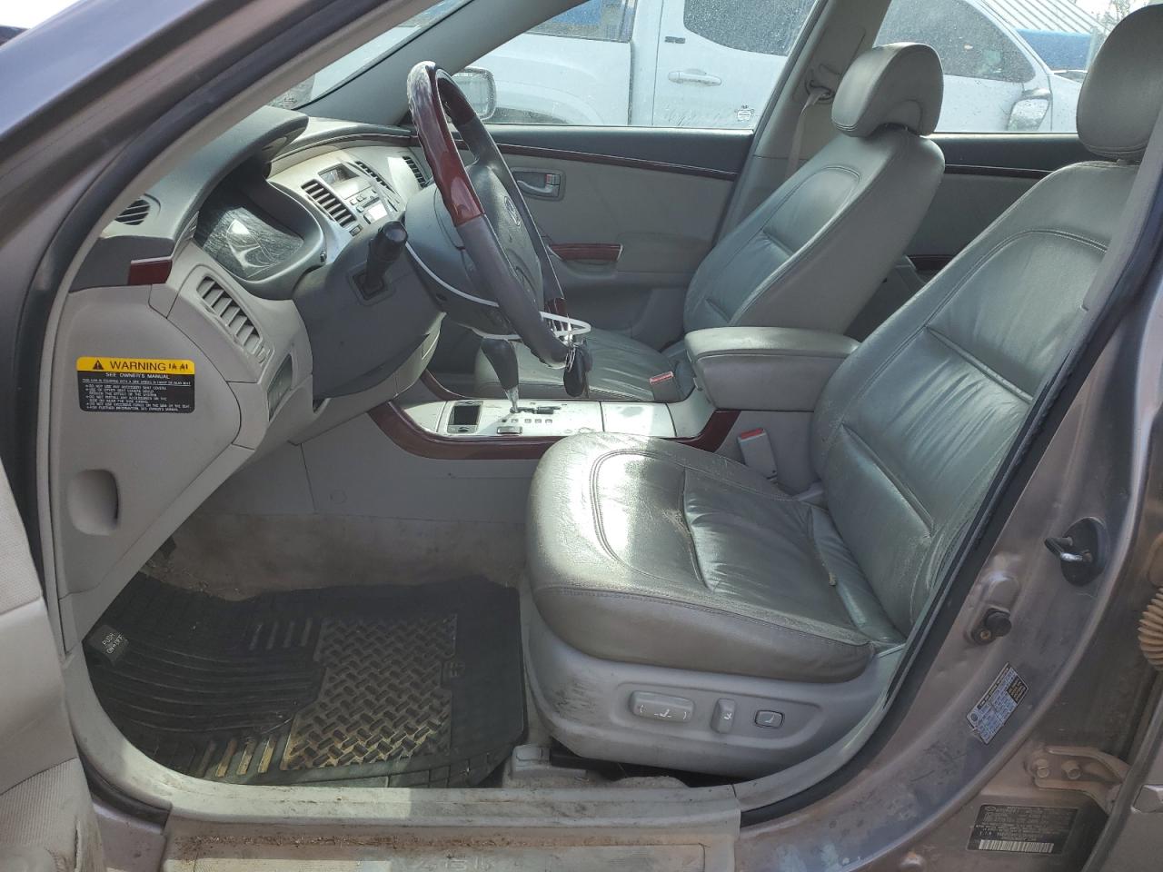 2007 Hyundai Azera VIN KMHFC46F47A166915 Copart auction photo, front end damage thumbnail 7