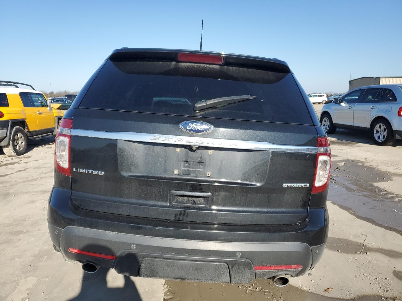 2015 Ford Explorer VIN 1FM5K7F8XFGA39955 Copart auction photo, front end / hail damage thumbnail 6