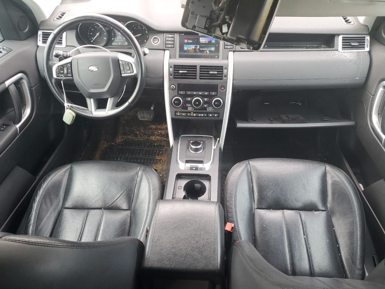 2017 Land Rover Discovery VIN SALCR2BG6HH652345 Copart auction photo, front end / side damage thumbnail 8