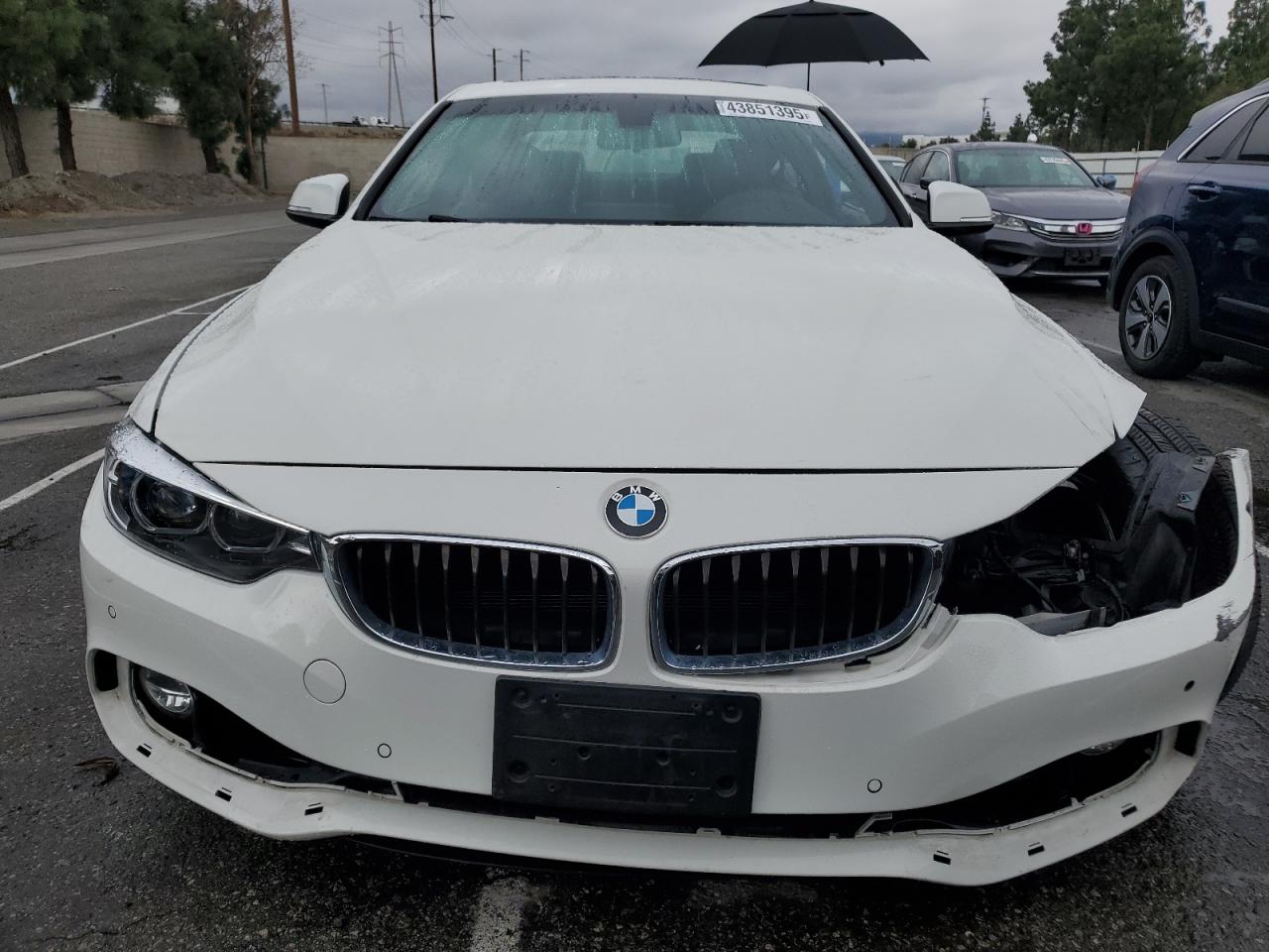 2019 BMW 4er VIN WBA4W3C53KAF91947 Copart auction photo, side / undercarriage damage thumbnail 5