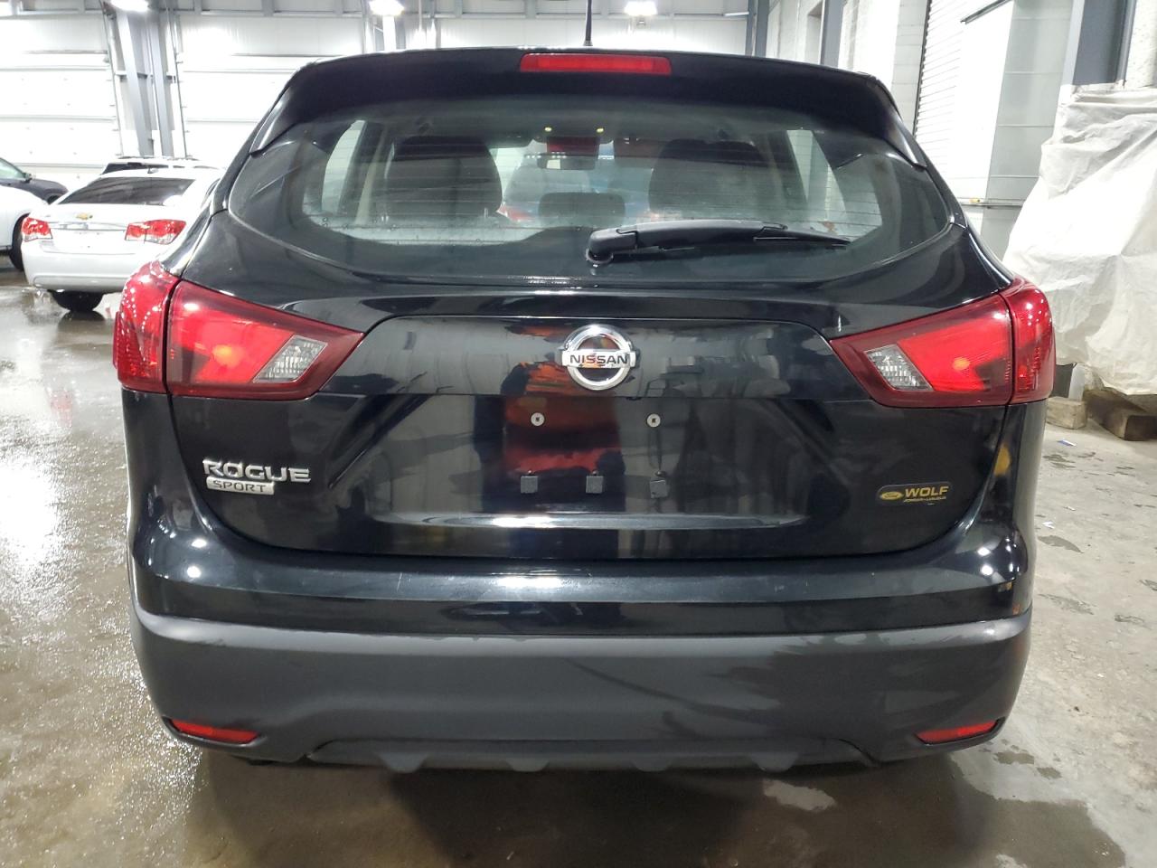 2018 Nissan Rogue VIN JN1BJ1CP9JW156964 Copart auction photo, front end / side damage thumbnail 6
