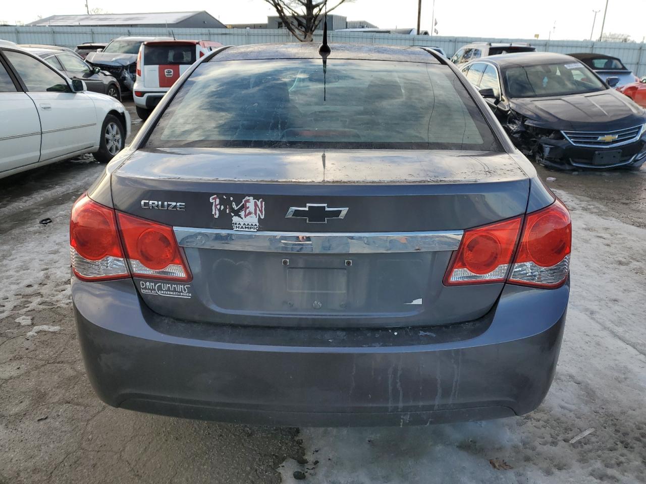 2011 Chevrolet Cruze VIN 1G1PC5SH3B7227482 Copart auction photo, normal wear damage thumbnail 6