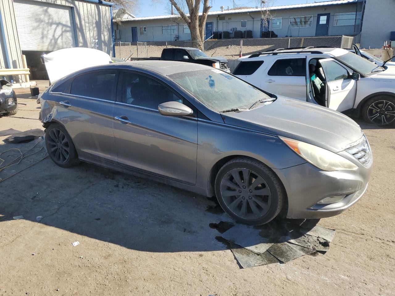 2011 Hyundai Sonata VIN 5NPEC4ABXBH271660 Copart auction photo, rear end damage thumbnail 4