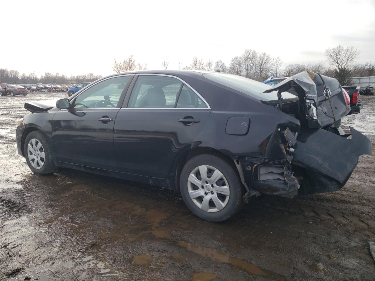 2011 Toyota Camry VIN 4T4BF3EK7BR205962 Copart auction photo, rear end / front end damage thumbnail 2