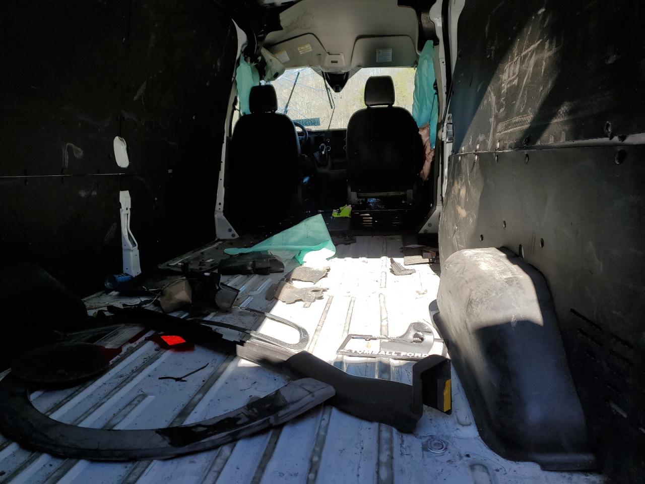 2023 Ford Transit VIN 1FTBR1C85PKB48911 Copart auction photo, rollover damage thumbnail 11