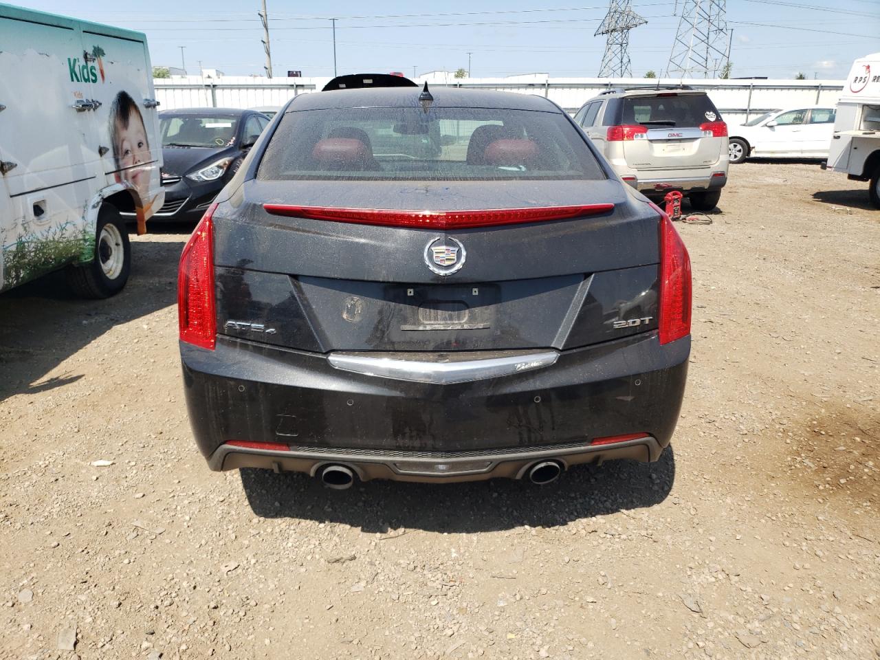 2014 Cadillac ATS VIN 1G6AH5RX2E0110035 Copart auction photo, mechanical damage thumbnail 6