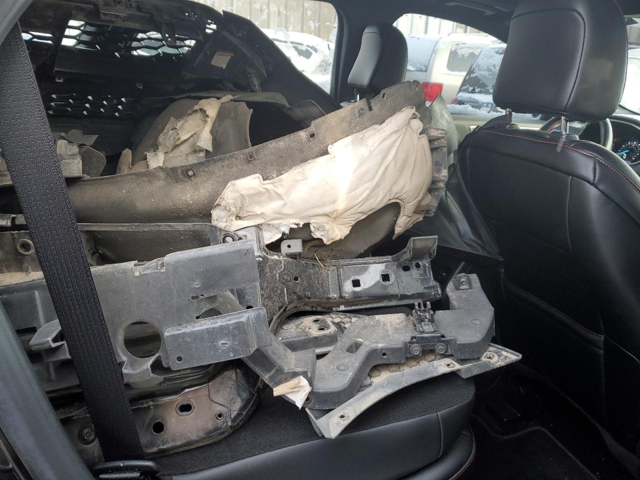 2020 Ford Edge VIN 2FMPK4J97LBB27033 Copart auction photo, front end damage thumbnail 11