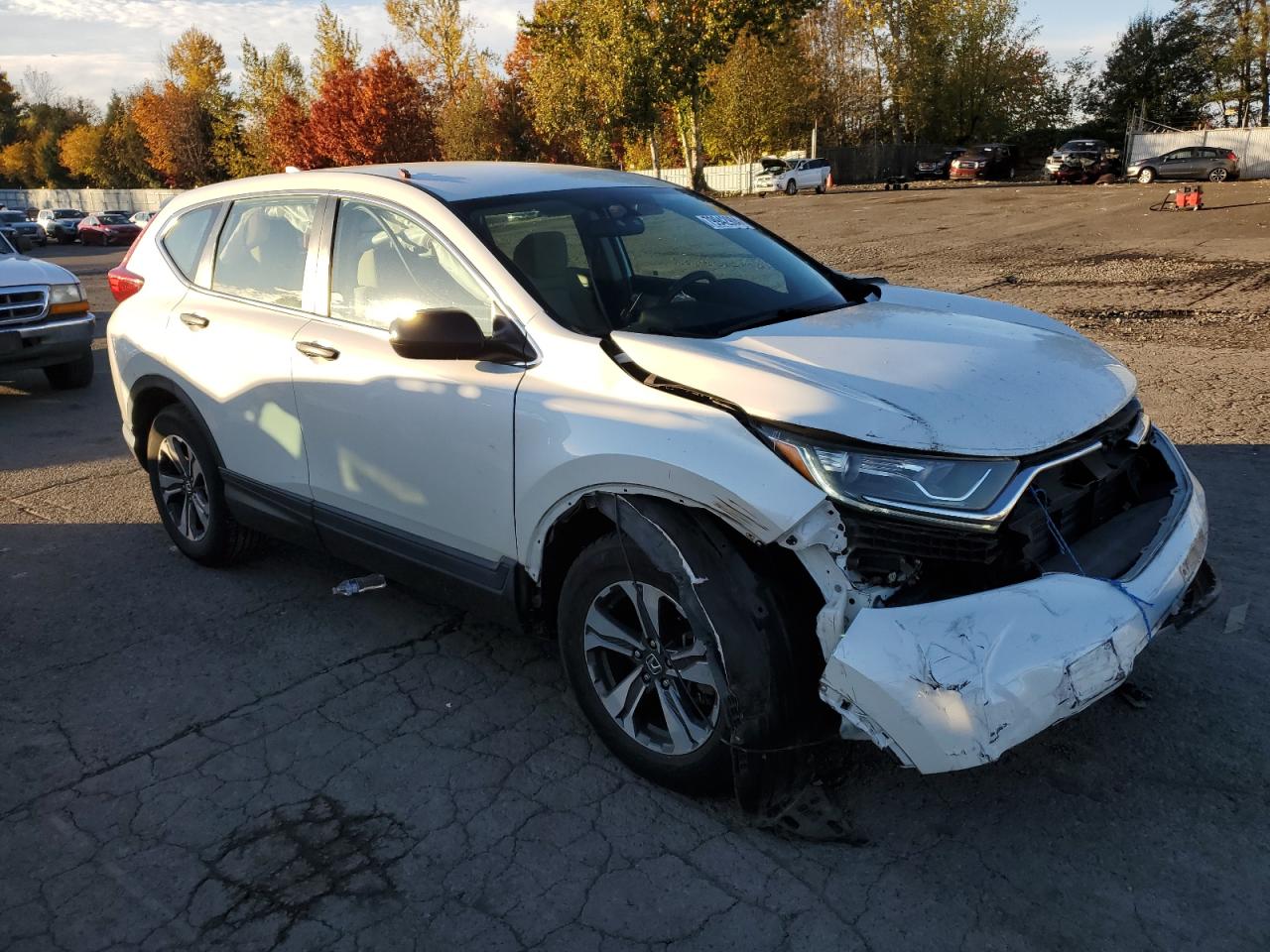 2017 Honda CR-V VIN 2HKRW6H37HH206924 Copart auction photo, front end damage thumbnail 4