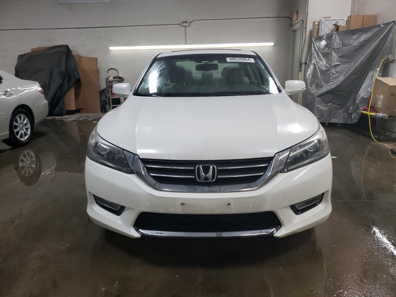 2013 Honda Accord VIN 1HGCR2F85DA004560 Copart auction photo, side / rear end damage thumbnail 5
